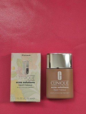 Clinique Acne Solutions liquid makeup~full sz 1 oz/30ml~chose shade~NIB