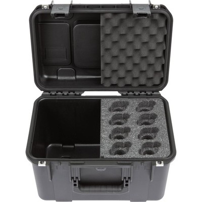 SKB 3i1610-MC8 iSeries 8-Microphone Molded Hard Case