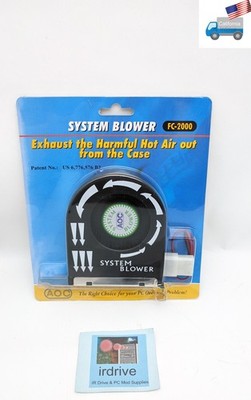 High Airflow Ball Bearing System Blower Case Slot Fan/Graphic Cooler FC-2000