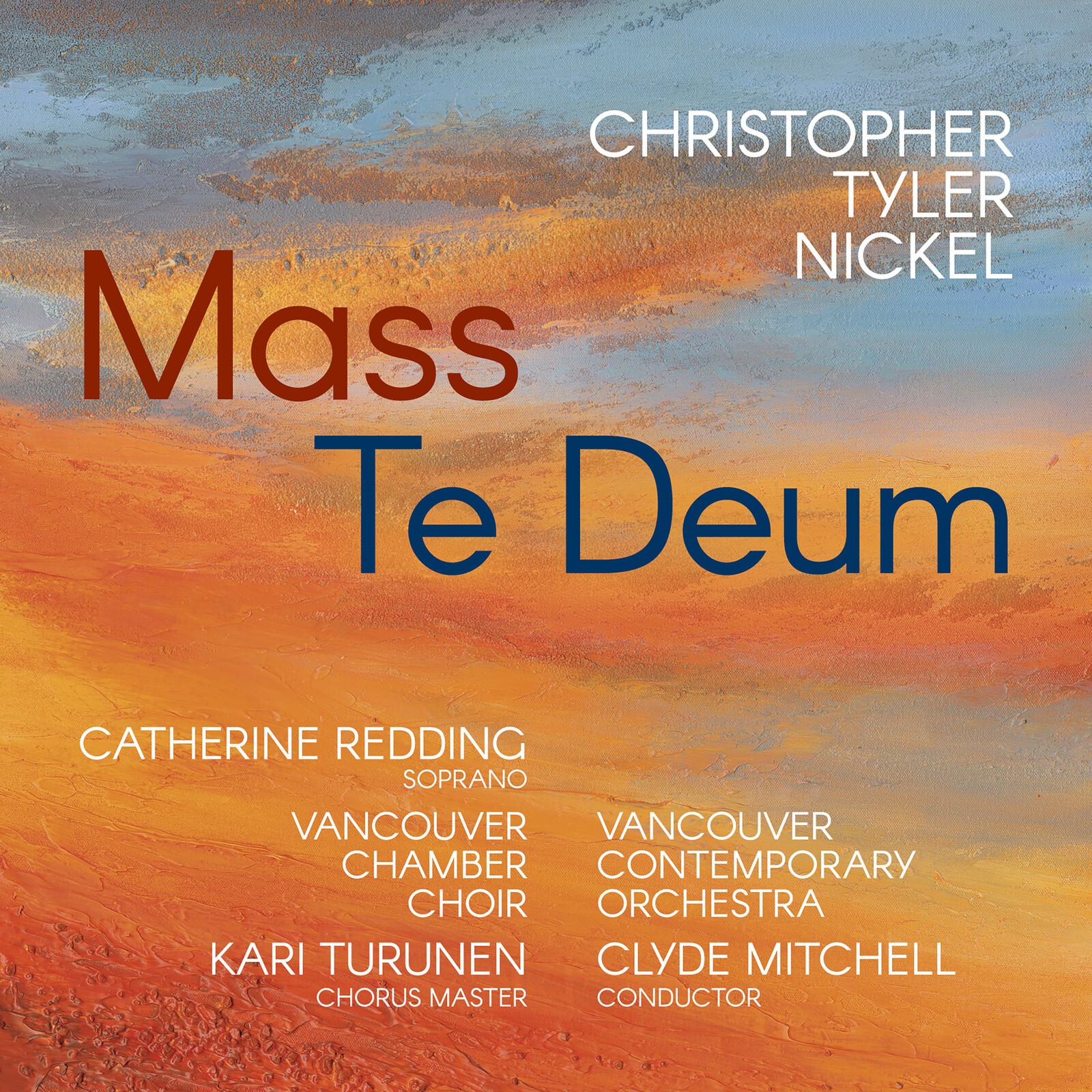 AV2748 Vancouver Chamber Choir and Contemporary Orchestra, Clyde Mitchell Nickel