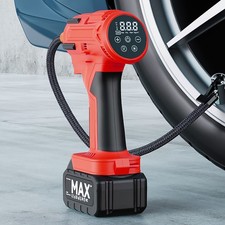 Cordless Car Air Tire Pump Inflator Compressor LED Digital Electric Portable NEW