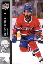 2021-22 Upper Deck #586 Mathieu Perreault - HKY