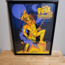 Surly Brewing surly fest 2017 10th anniversary poster. Limited #23/75.
