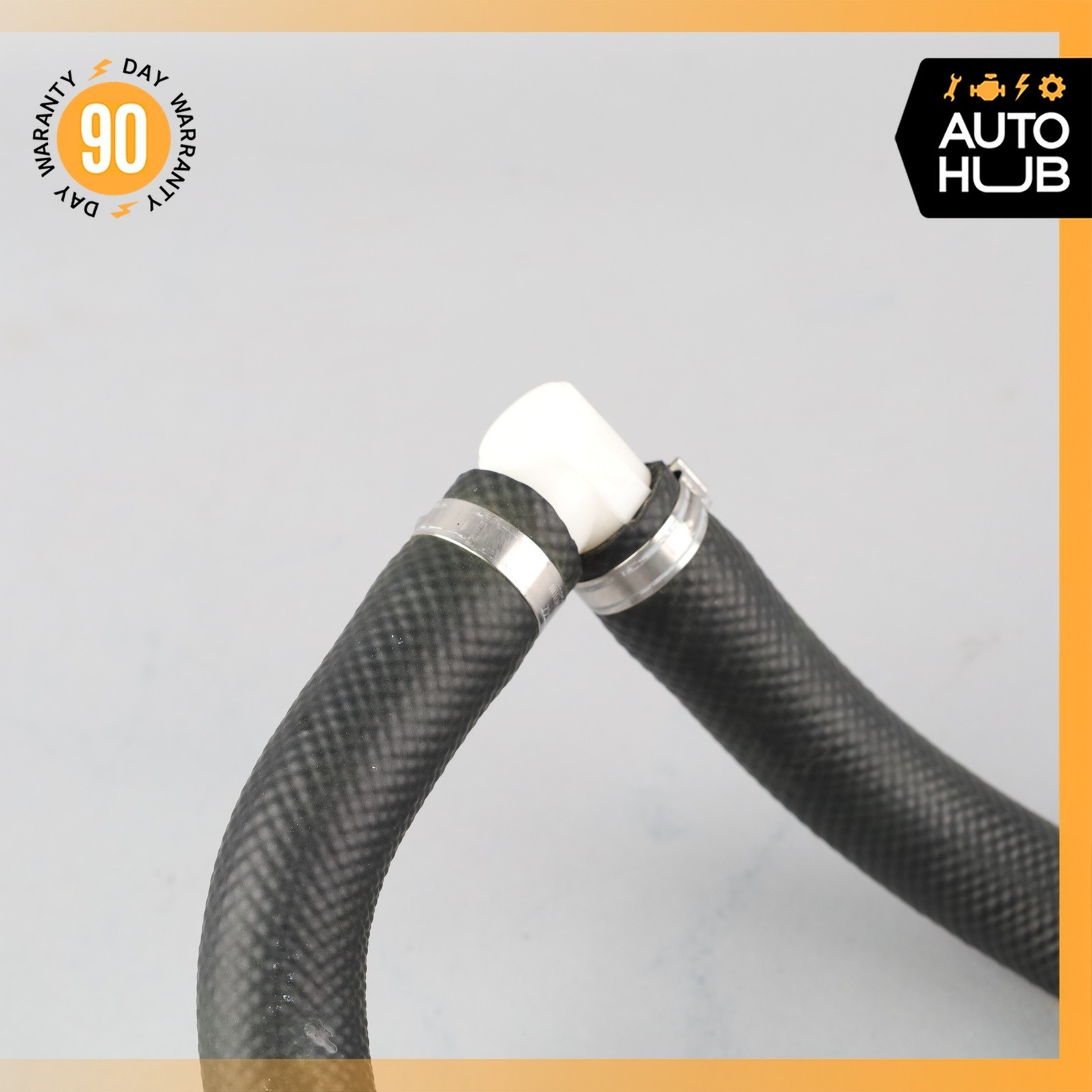 00-04 Aston Martin DB7 Fuel EVAP Charcoal Canister Hose Line w/ Valve OEM
