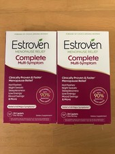 2-Pk. Estroven Complete Multi-Symptom Menopause Supplement 56 total Caps