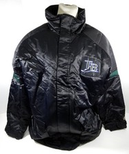 2000s Tampa Bay Devil Rays Game Issued Black Bench Jacket Without Hood Starter