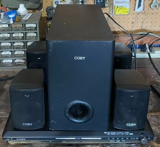 Coby DVD/Surround Sound System Free shipping