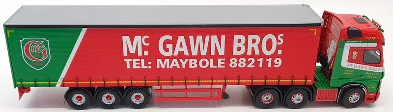 Corgi 1/50 Scale CC15812 - Mercedes Benz Actros MP4 Cutrainside Trailer - Image 2 of 4