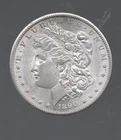 1890 Morgan-S  Silver Dollar- Coinsnap AU