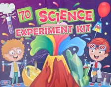 70 Lab Experiments Science Kits for Kids Educational Scientist Toys Birthday ...