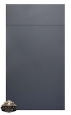 Painted 18mm Slab Panel Modern Kitchen Cabinet Drawer Fronts, UK Made Quality