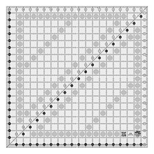 Creative Grids Quilt Ruler 20-1/2in x 20-1/2in Square – CGR20 – Made in USA, Non