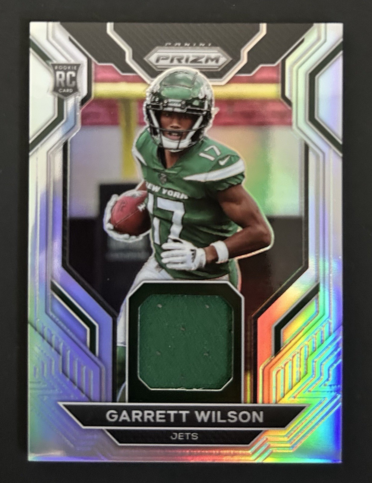 Garrett Wilson Panini Prizm Rookie Gear #RGGW Base