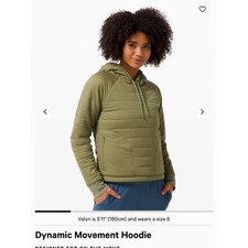 lululemon athletica Quilted Pullover Hoodie - Olive