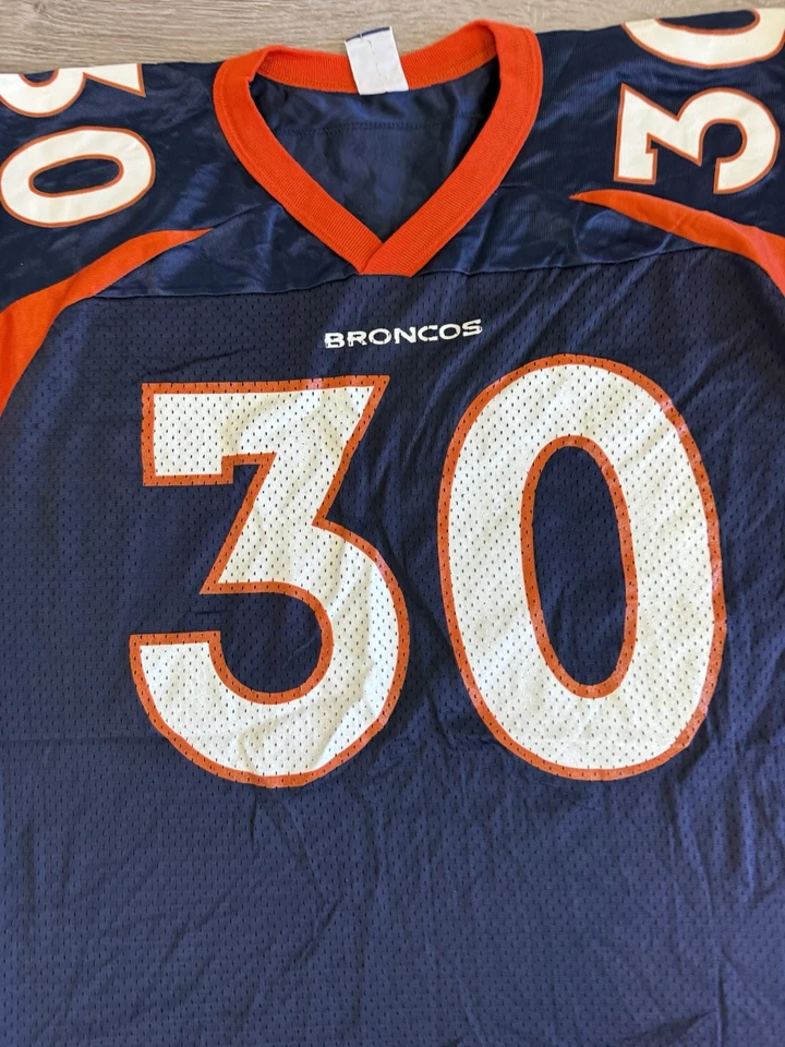 Винтажная футболка чемпиона Terrell Davis Broncos размер 52  - Изображение 3 из 4