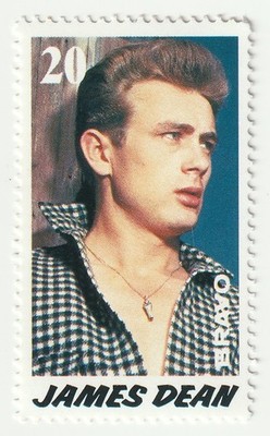 James Dean   BRAVO Star Stamp #20   German Vintage Rare Collectible Icon