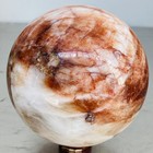 Natural Red Glue Flower Quartz Sphere Crystal Ball Healing 2860G — photo 9