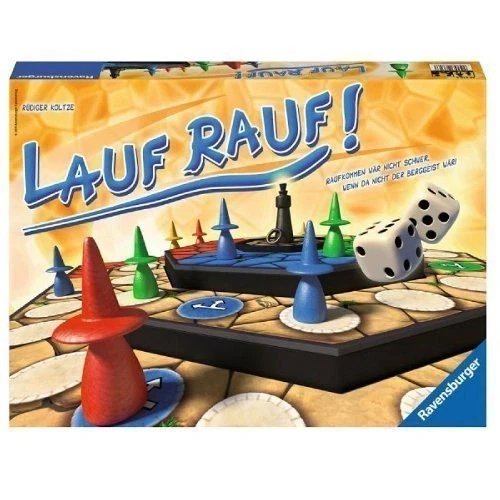 Ravensburger Lauf rauf! Brettspiel Familienspiel Taktik Würfelglück Kinder ab 6