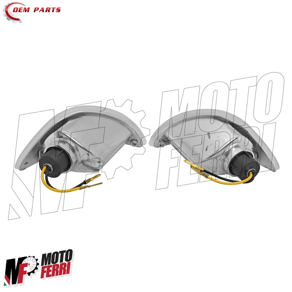 Coppia Frecce Fanalini Posteriori Piaggio Vespa LX LXV S 50 125 150 2T 4T MF9493 - Immagine 4 di 4