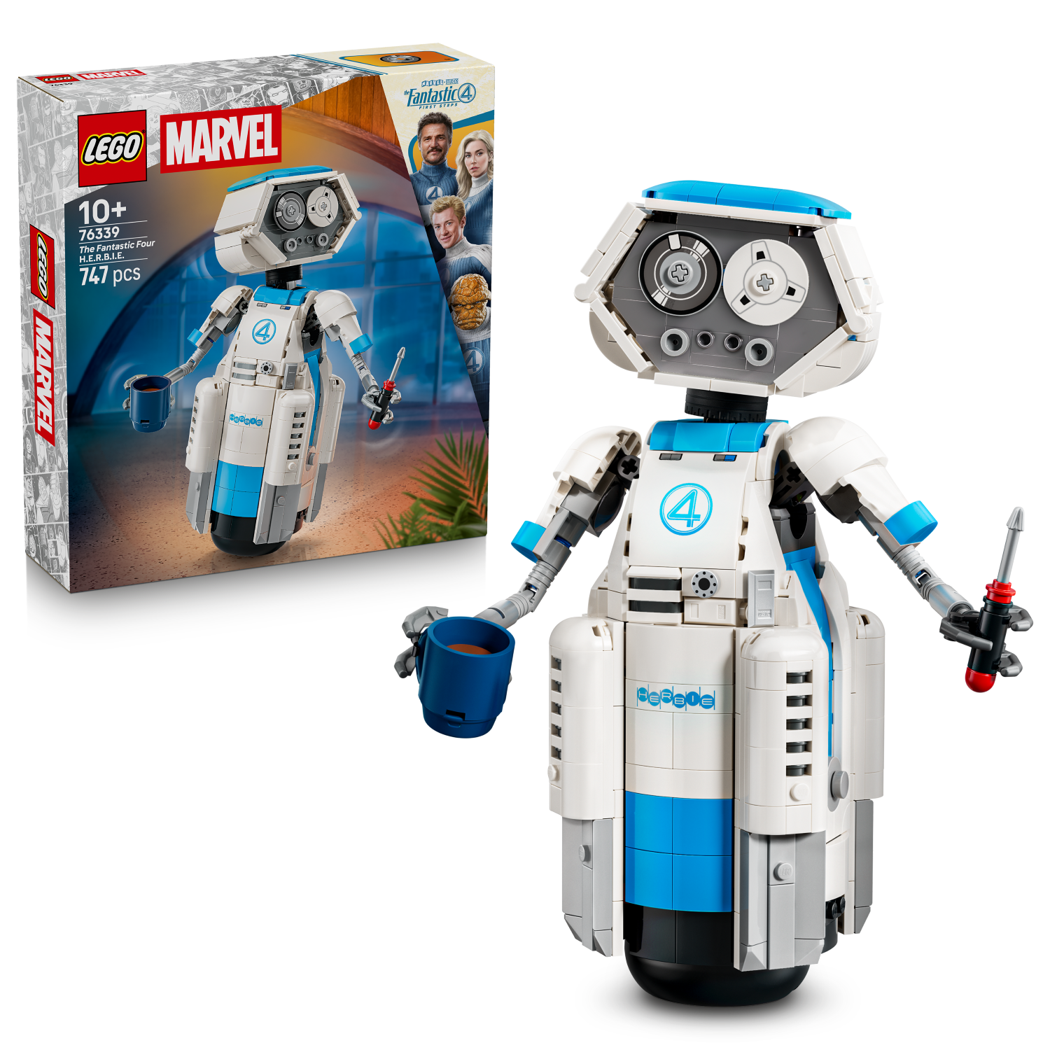 LEGO Marvel The Fantastic Four H.E.R.B.I.E. Construction Set 76339 - Image 3