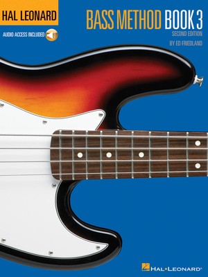 Hal Leonard Bass Guitar Method Book 3 Play Intermediate Lessons Tab Online Audio