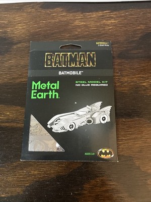 Fascinations Metal Earth Batman Batmobile 3D Laser Cut Steel DIY Model Kit