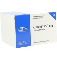 CALCET 950 mg Filmtabletten 100St Filmtabletten PZN 7226500