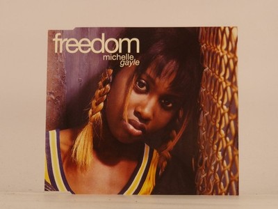 MICHELLE GAYLE FREEDOM (L3) 7 Track CD Single including Picture Sleeve WARNER