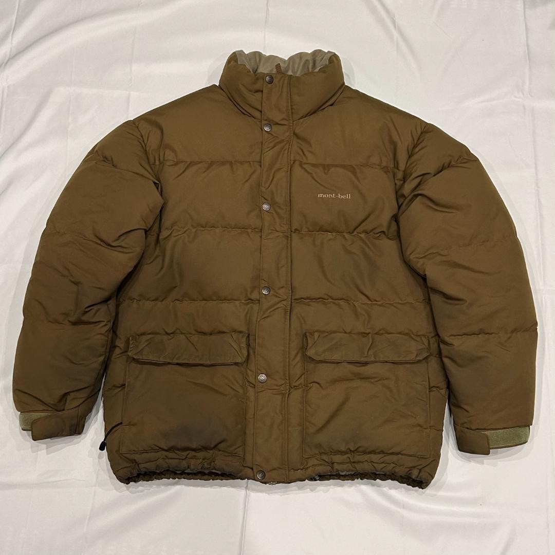 Montbell 650FP Basic Down Jacket Men's L Khaki - image 1
