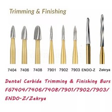 Dental Tungsten Carbide Burs FG Polishing Drills Trimming/Finishing Polishers