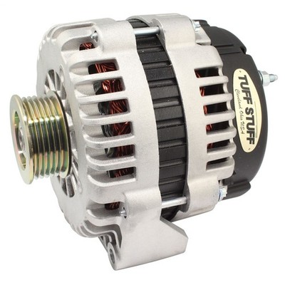 Tuff Stuff Alternator 8237; AD230, AD244 145 Amp Cast+ OE-Wire w/ 6G Pulley