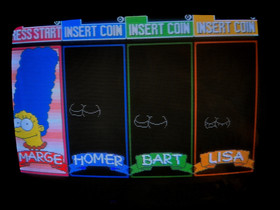 The Simpsons PCB - Arcade Konami 1991