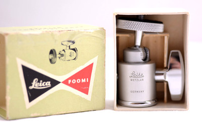 VINTAGE LEICA WETZLAR FOOMI 14105 CAMERA TRIPOD BALL HEAD MADE IN GERMANY (NEW)