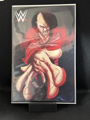 WWE #2 Cover B Rodriguez 1:15 Shinsuke Nakamura BOOM! Studios Comic 2017 NM RARE