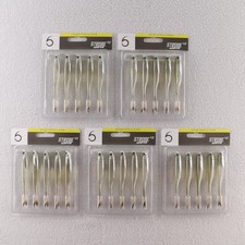 Lot of 5 6th Sense Masterclass Strobe 4.0 Shaker Swimbait Olive Flash 5pk