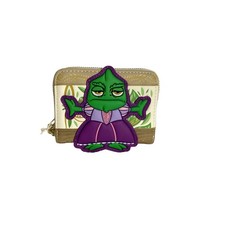 Loungefly Disney Tangled Pascal in Purple Dress for Rapunzel Zip Around Wallet