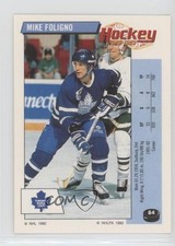 1992-93 Panini Album Stickers Mike Foligno #84 e6j