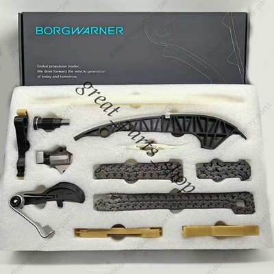 BorgWarner OEM 13×Pcs Timing Chain Kit For VW Passat AUDI A4 A5 TT 1.8T 2.0T