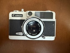Canon Demi EE17 35mm Silver Half Frame Film Camera Meter Does Not Work 