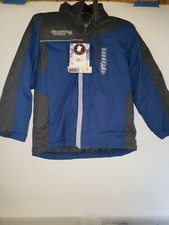 Boy's Free Country FCXtreme Mid Weight Winter Snow Ski Coat Large 10/12 Blue