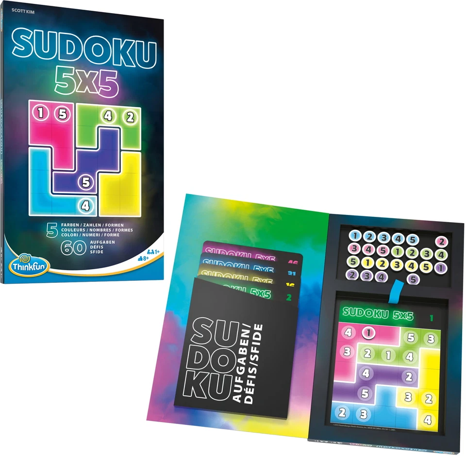 Thinkfun Familienspiel Logikspiel Sudoku 5x5 76634 - Bild 4 von 4