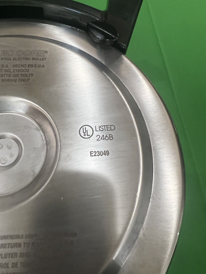 Kitchen Craft Electric Skillet Liquid Core Stainless Steel Made In