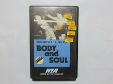 Betamax Tape Movie Body and Soul John Garfield Lilli Palmer VERY RARE OB