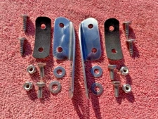 1955-57 Chevrolet 150 210 Bel Air NEW Outside Visor Center Bracket Hardware Kit