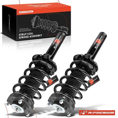 A-Premium Front Struts w/ Coil Springs Assembly for Volkswagen Passat 2012-2019