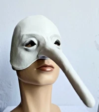 Long Nose Man Soft Latex Mask Cosplay Face Mask