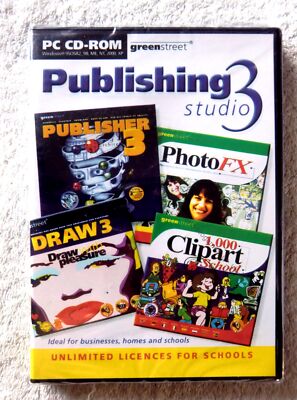 75538 - Publishing Studio 3 [NEU/VERSIEGELT] - PC (2005) Windows XP 