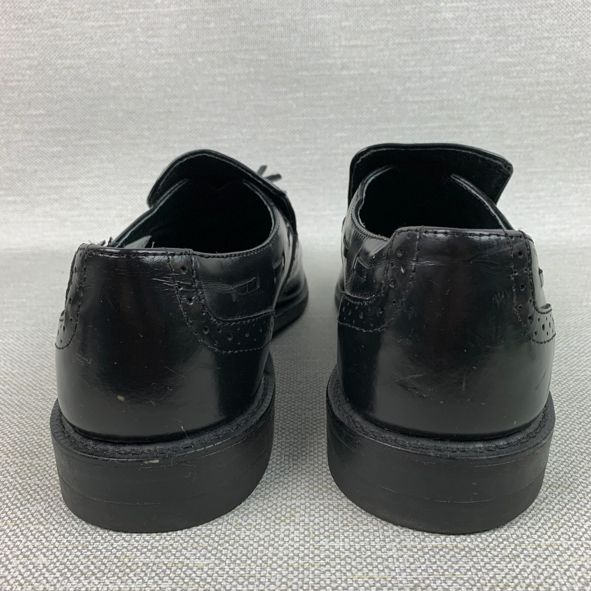 Executive Imperials Mens‎ Black Tassel Loafers Shoes Size 8 Tassel Loafer Dark Green – Lorenzo Camarda main image 2
