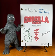 Godzilla 1985 Script Signed- Autograph Reprints