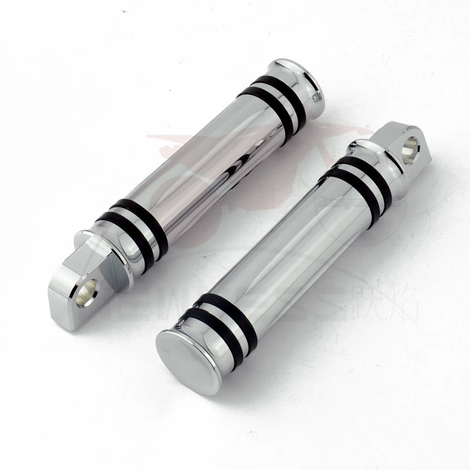 Clavijas de pie de carretera de 1 1/4" para motocicleta Harley Touring Road King Street Crash Foto 4 de 4